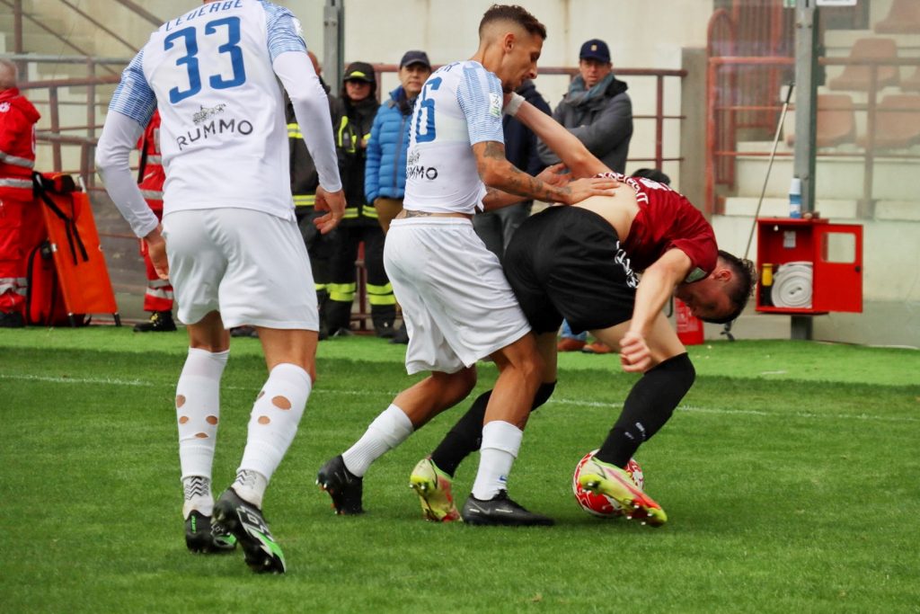 Reggina-Benevento Fabbian
