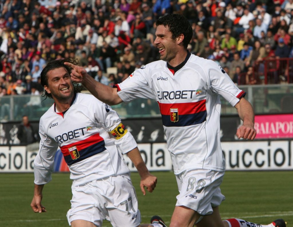Reggina-Genoa Milanetto e Thiago Motta