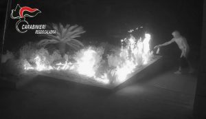 arresto san giorgio morgeto incendio