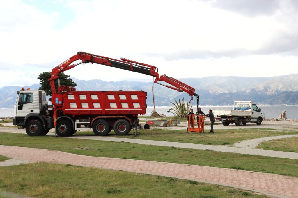 demolizione tempietto