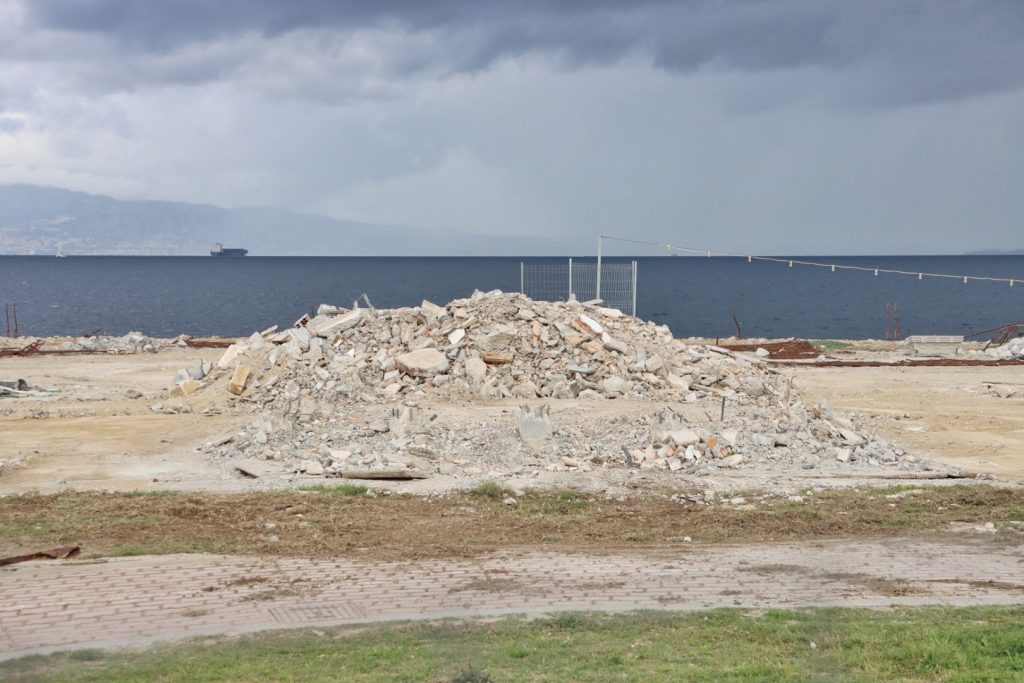 demolizione tempietto