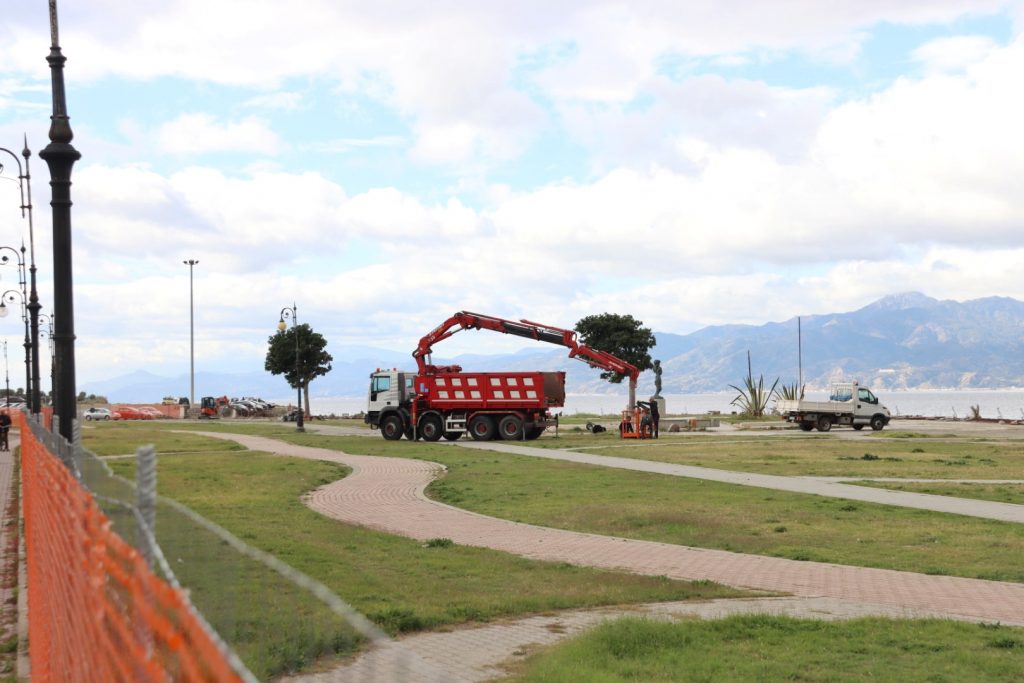 demolizione tempietto