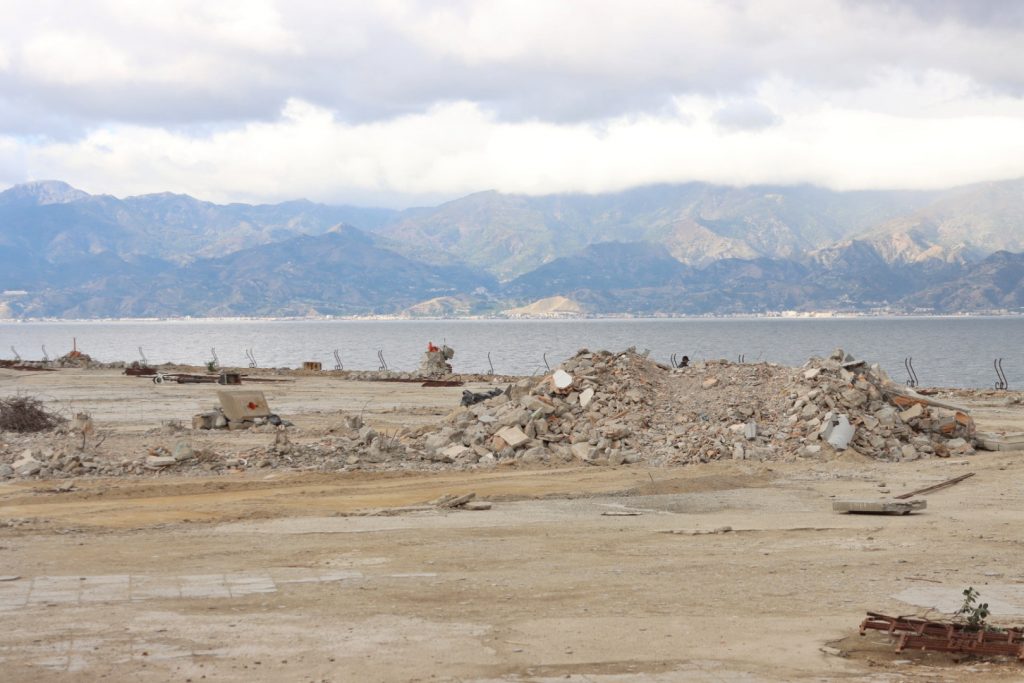 demolizione tempietto