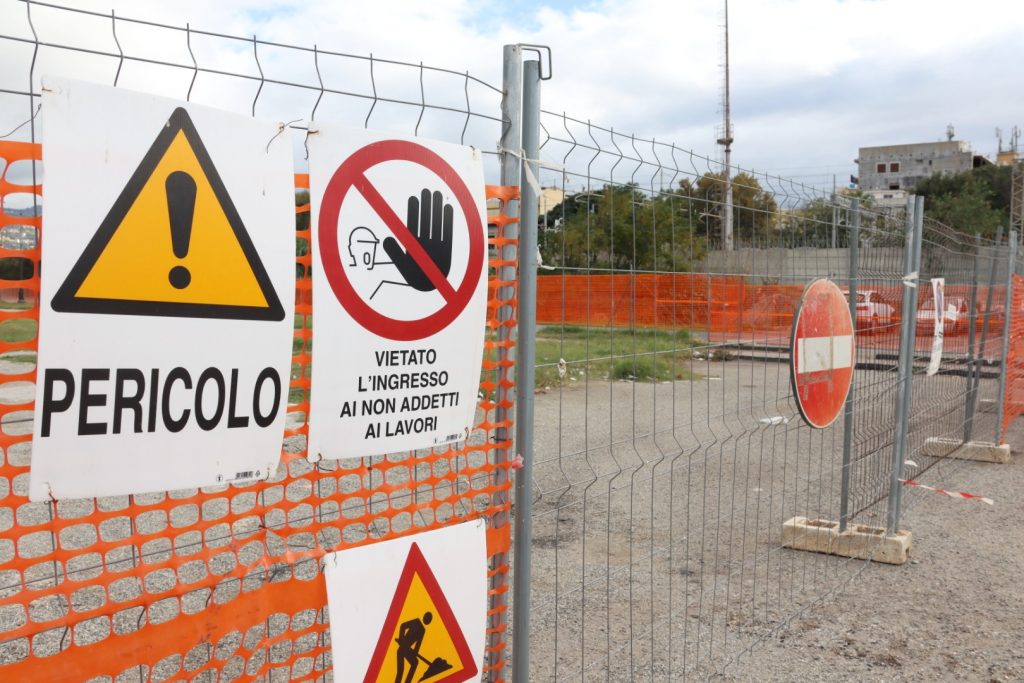 demolizione tempietto