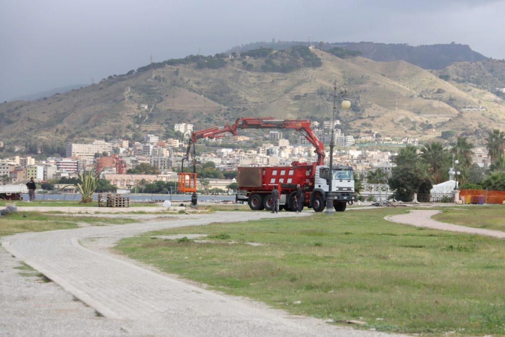 demolizione tempietto