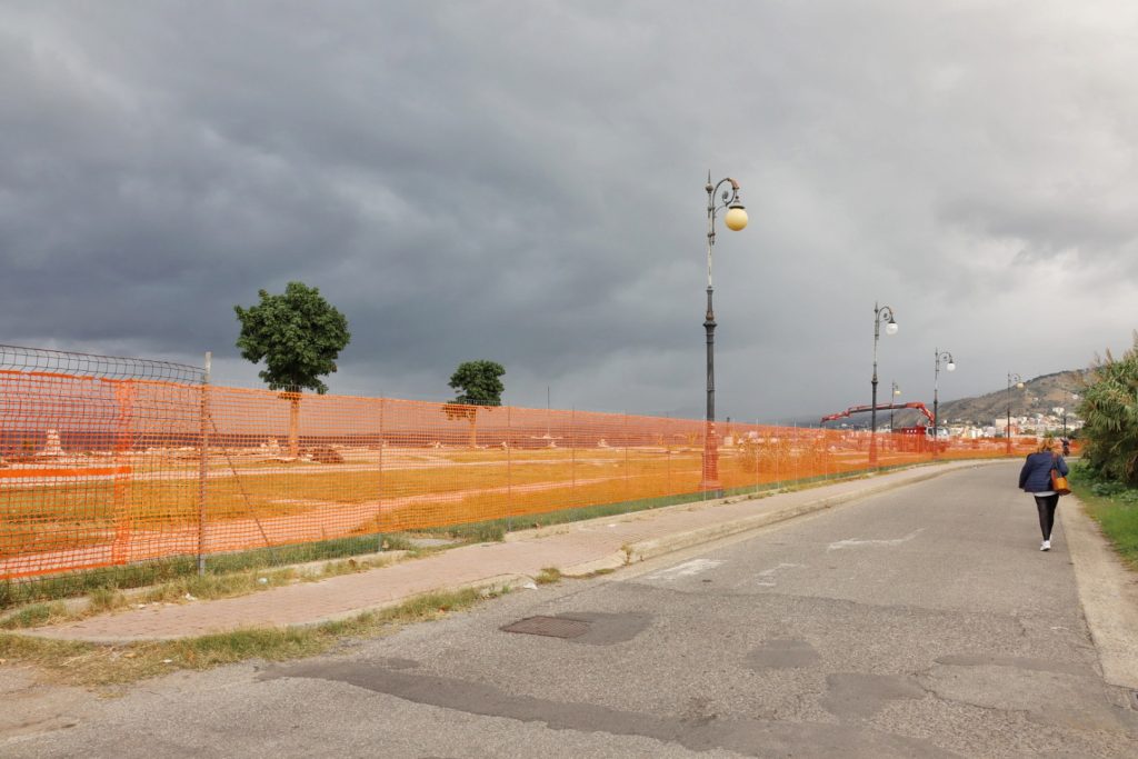 demolizione tempietto