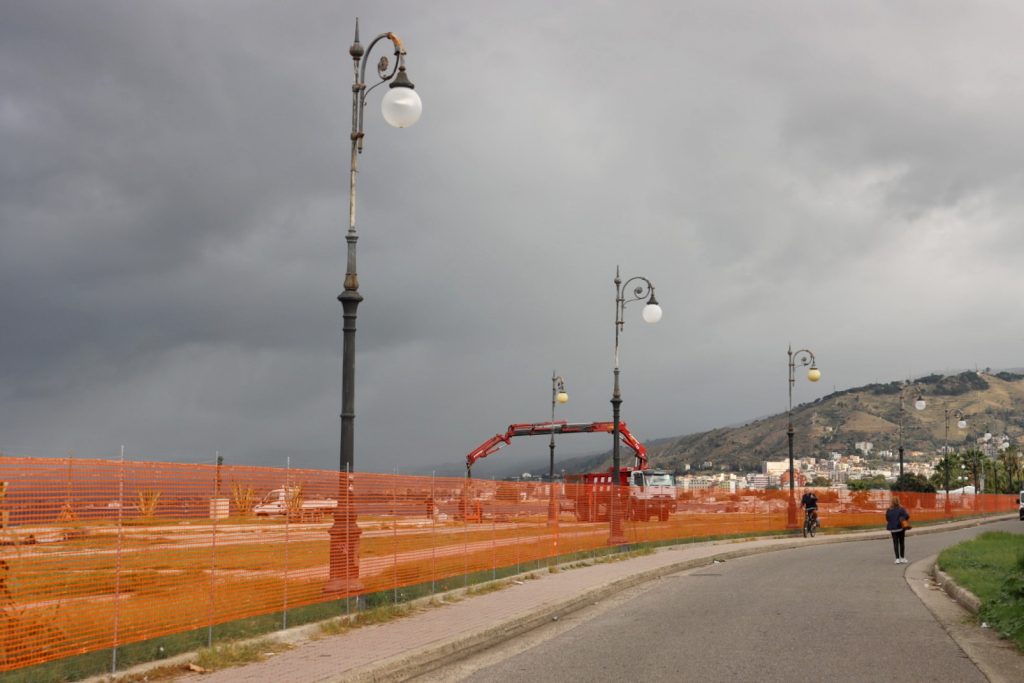 demolizione tempietto