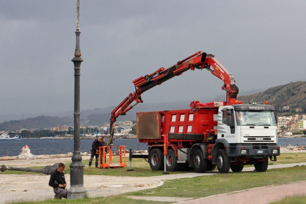 demolizione tempietto