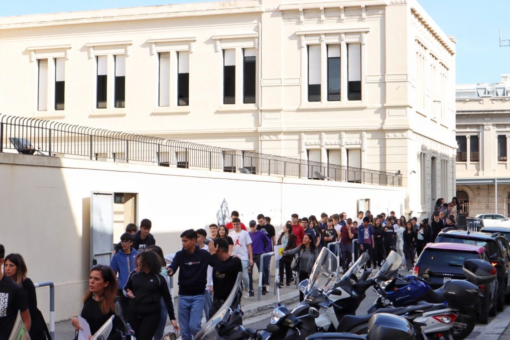 evacuazione scuola reggio calabria esercitazione anti sismica
