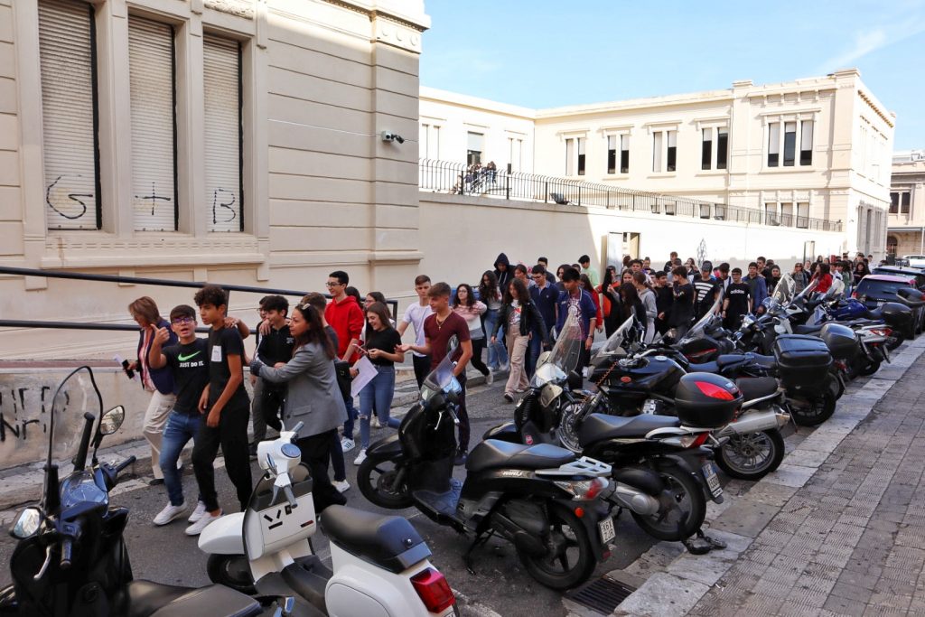 evacuazione scuola reggio calabria esercitazione anti sismica