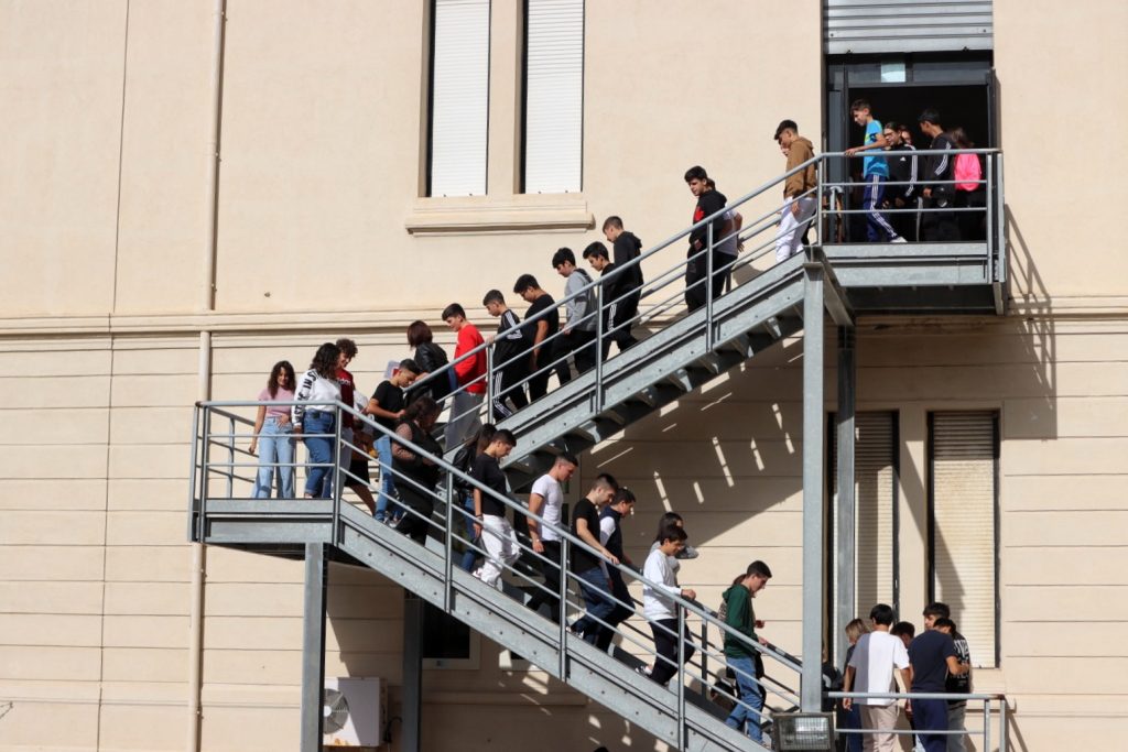 evacuazione scuola reggio calabria esercitazione anti sismica
