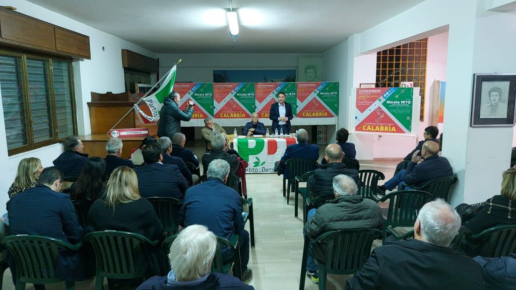 incontro Pd cittanova