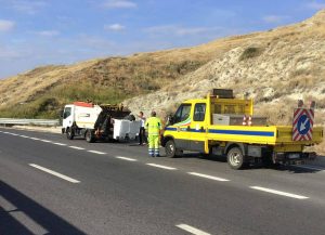lavori pulizia anas ss106