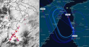 maltempo stretto di messina