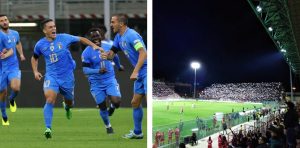 nazionale italiana al Granillo
