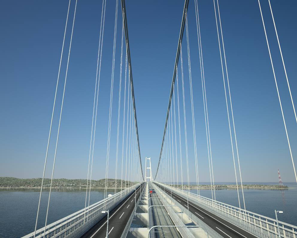 ponte sullo stretto progetto