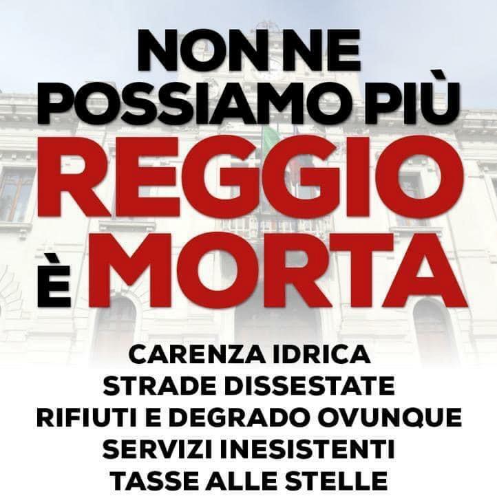 reggio è morta corteo