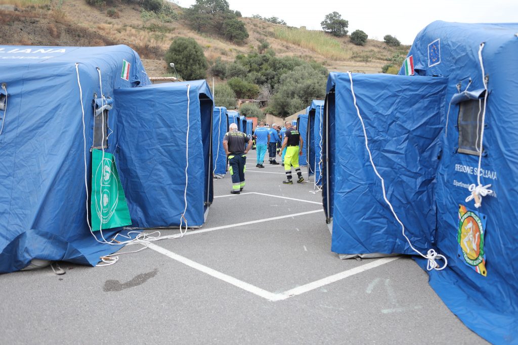 tendopoli protezione civile