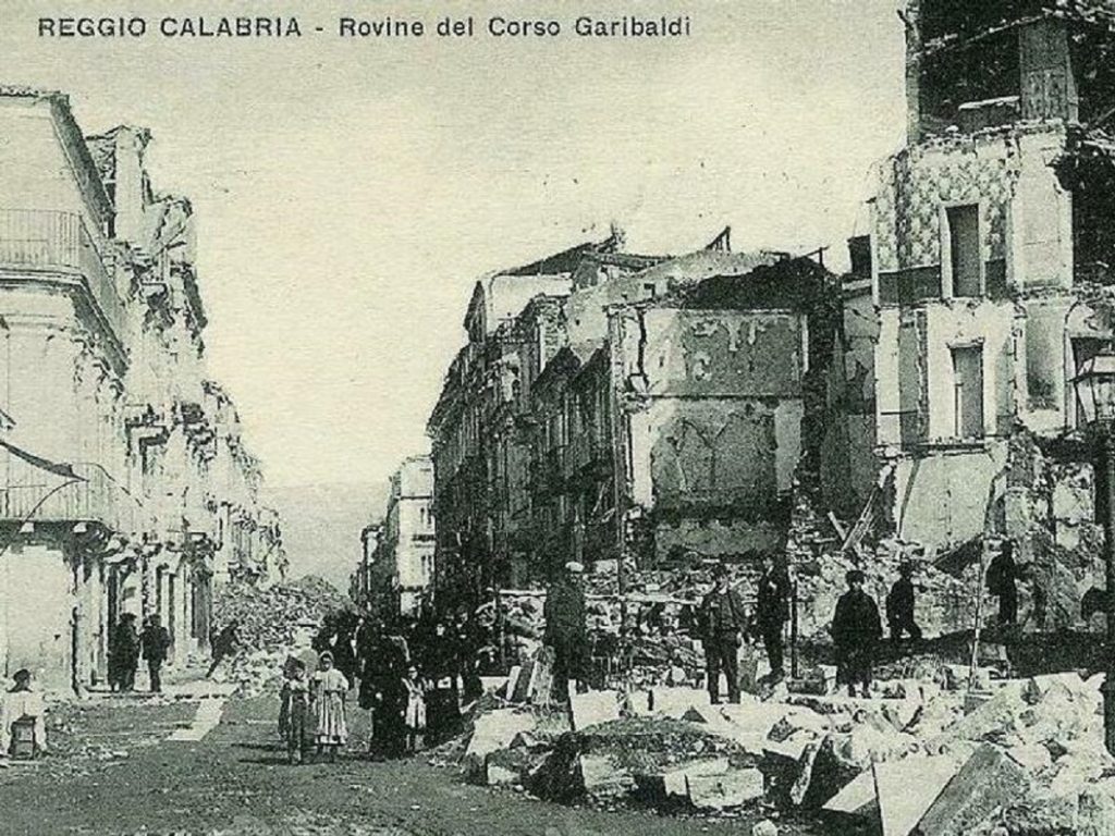 terremoto 1908 corso garibaldi reggio