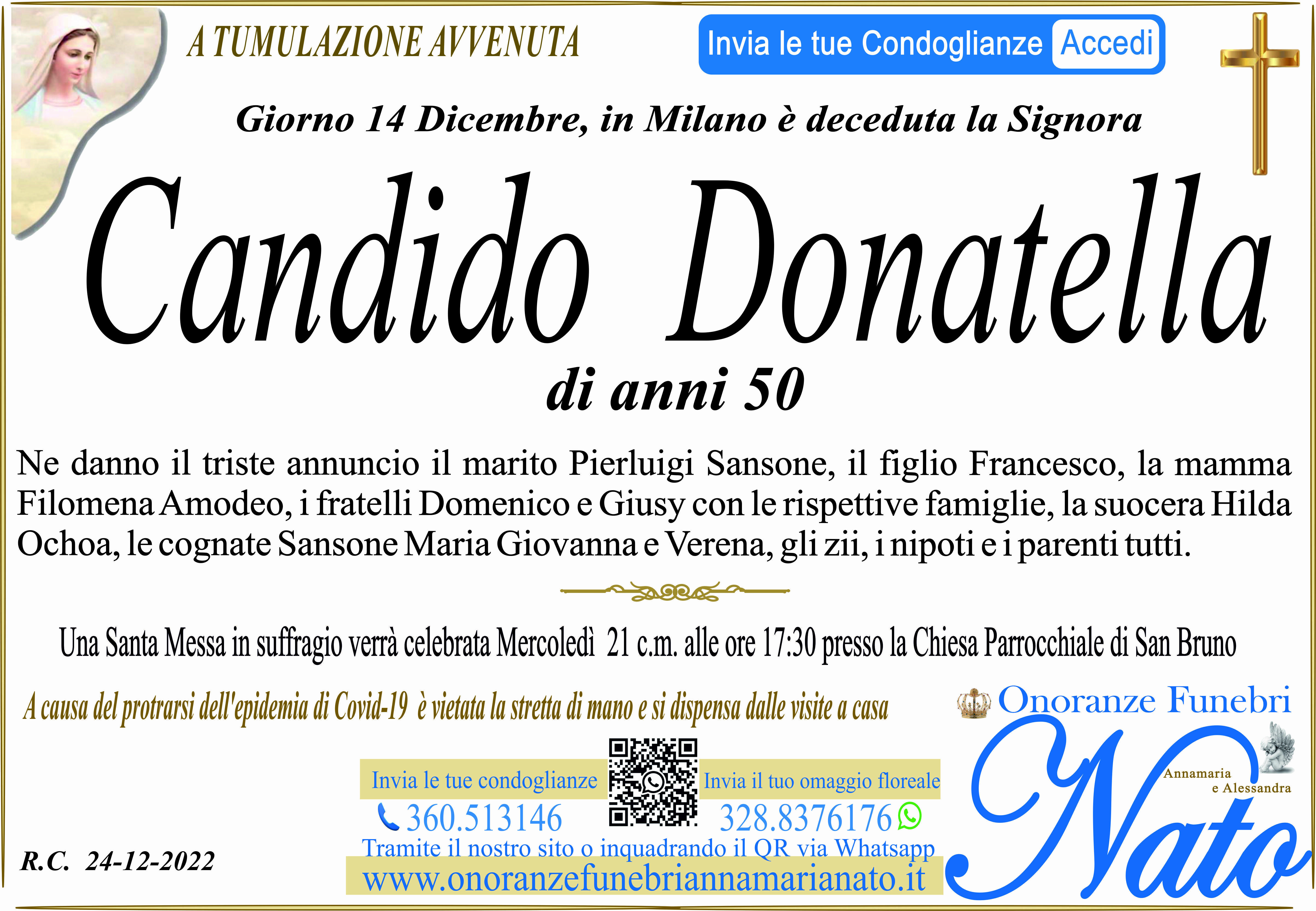 CANDIDO DONATELLA