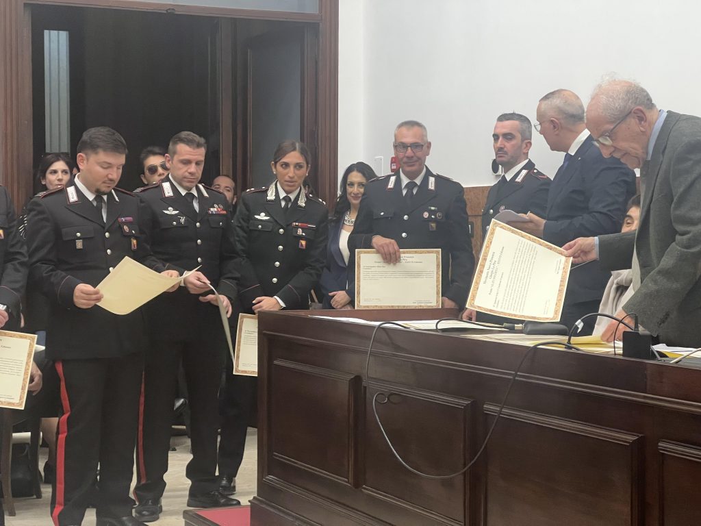 Carabinieri premiati