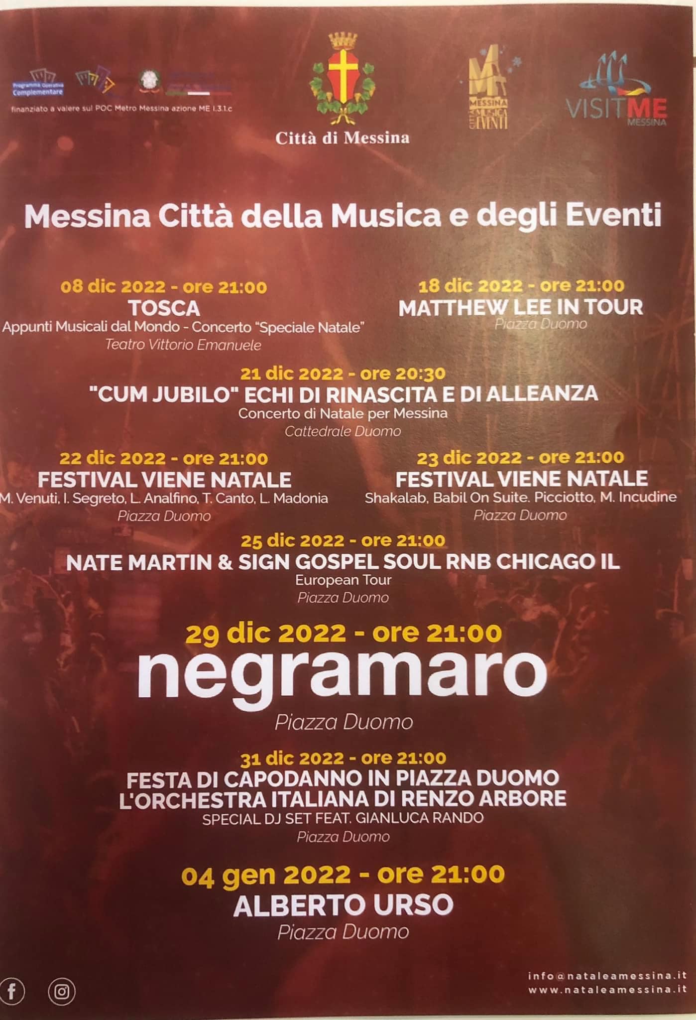 Eventi Natale Messina