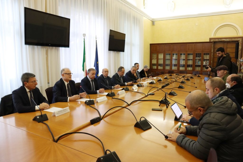 Firma protocollo d'intesa Reggina Calcio e Tribunale per i Minorenni di Reggio Calabria