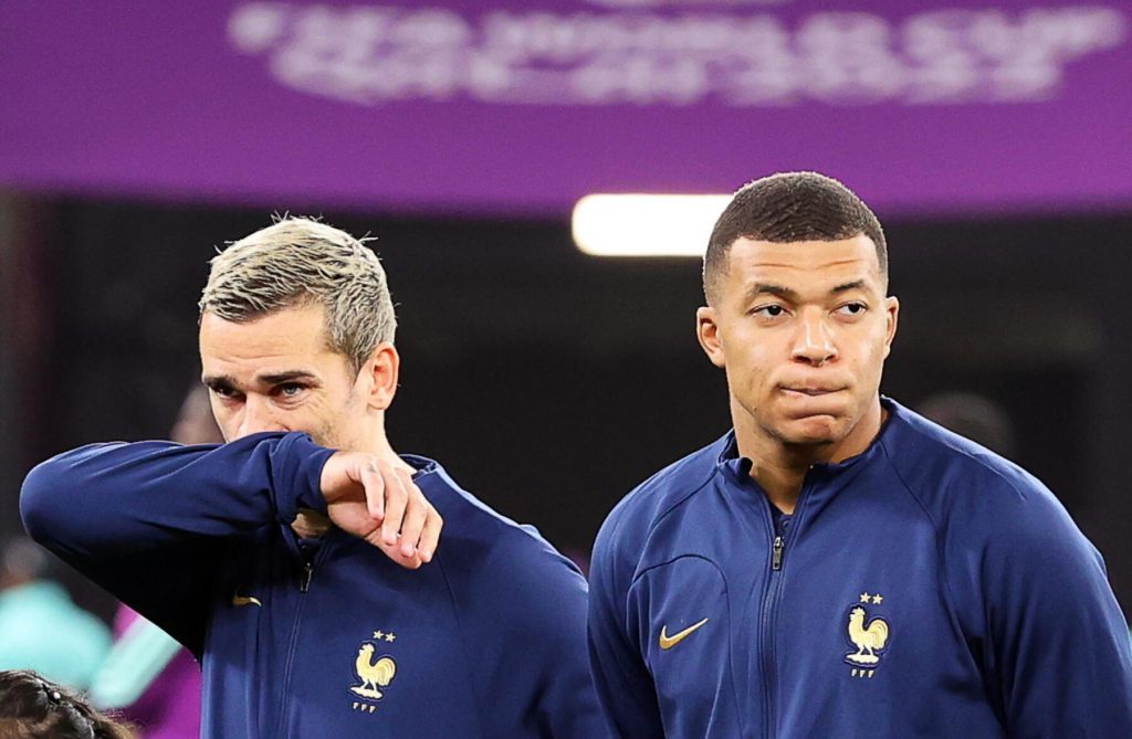 Griezmann e Mbappè