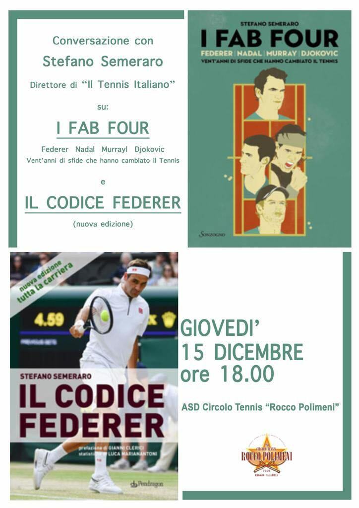 Incontro Stefano Semeraro Circolo Tennis Polimeni