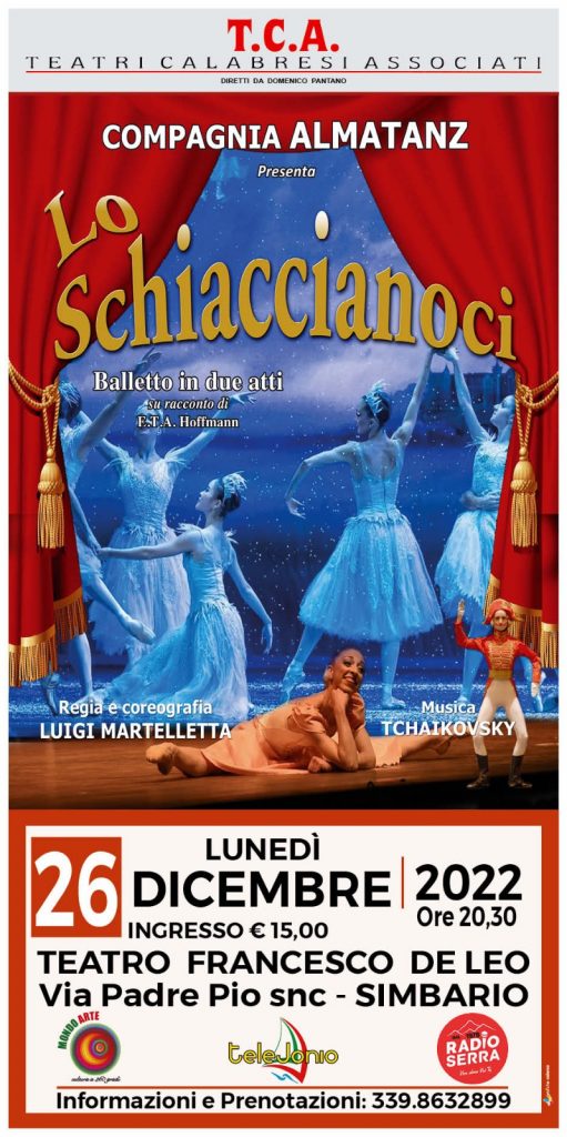 Locandina Lo schiaccianoci. Simbario