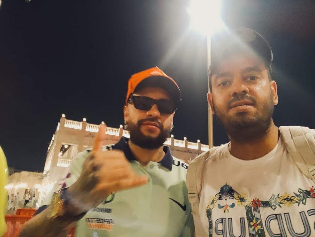 Mourad tifoso Reggina ai Mondiali del Qatar