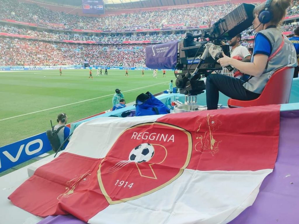 Mourad tifoso Reggina ai Mondiali del Qatar