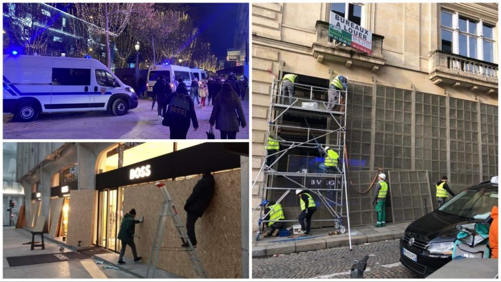 Paura disordini Parigi Francia-Marocco