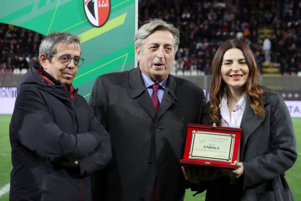 Premiazione Reggina-Bari