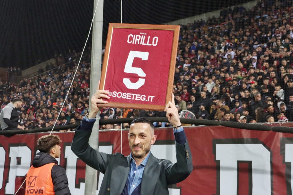 Premiazione Cirillo Reggina-Bari