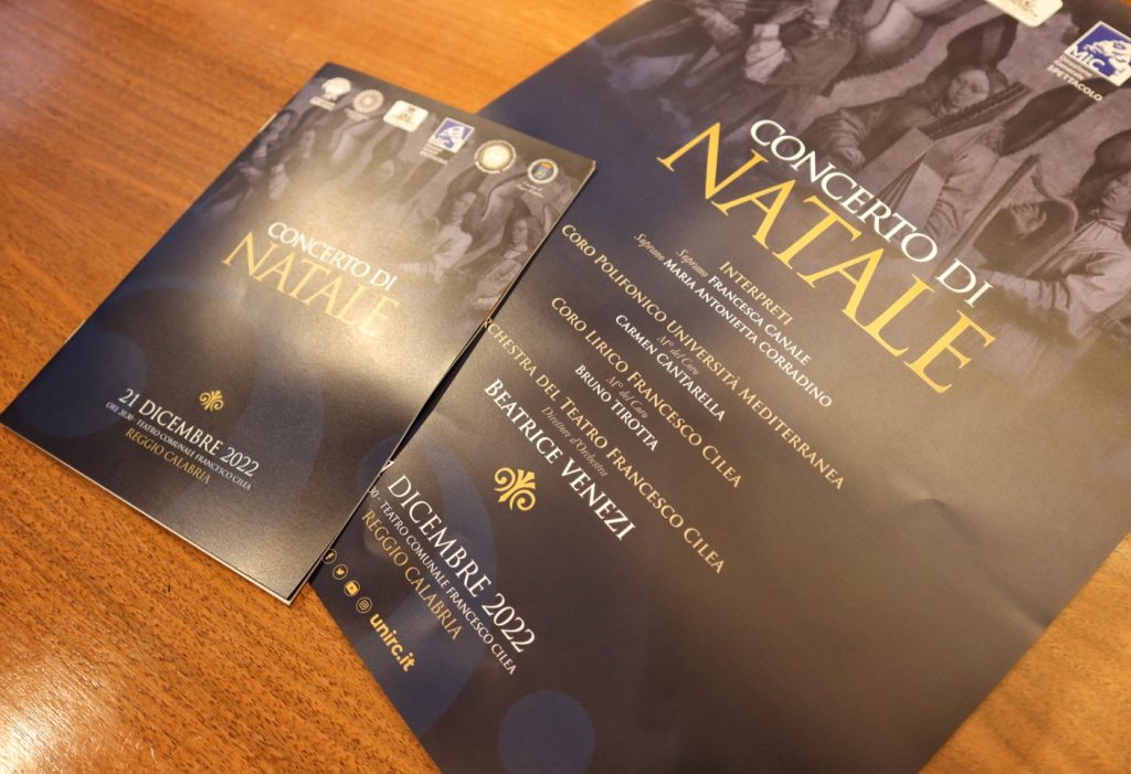 Presentazione Concerto di Natale Cilea Reggio Calabria