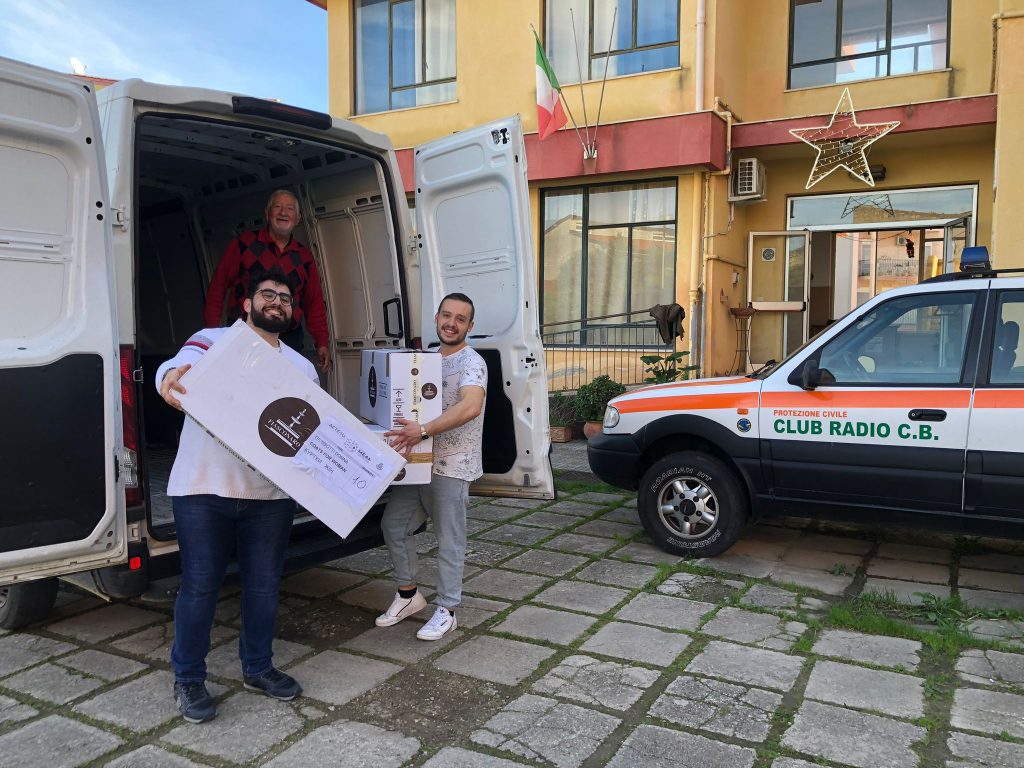 Raccolta beni verso l'Ucraina da 13 comuni siciliani