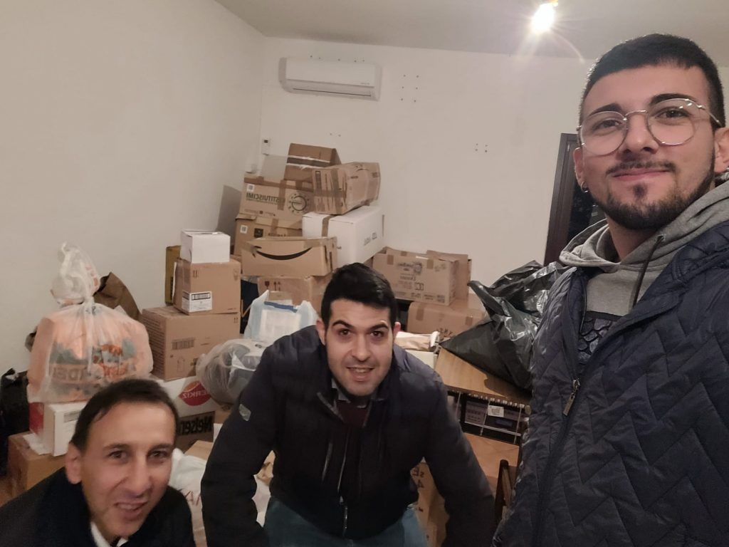Raccolta beni verso l'Ucraina da 13 comuni siciliani