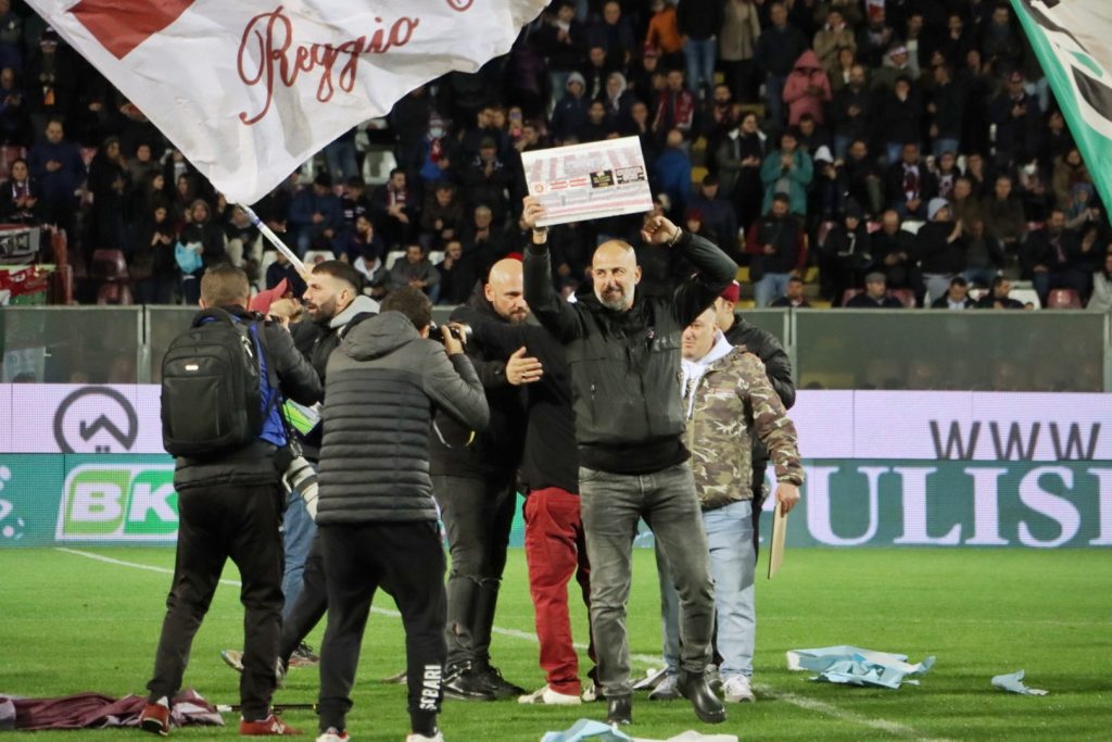 Premiazione Reggina-Bari