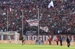 Reggina-Frosinone Curva Sud tifosi Granillo