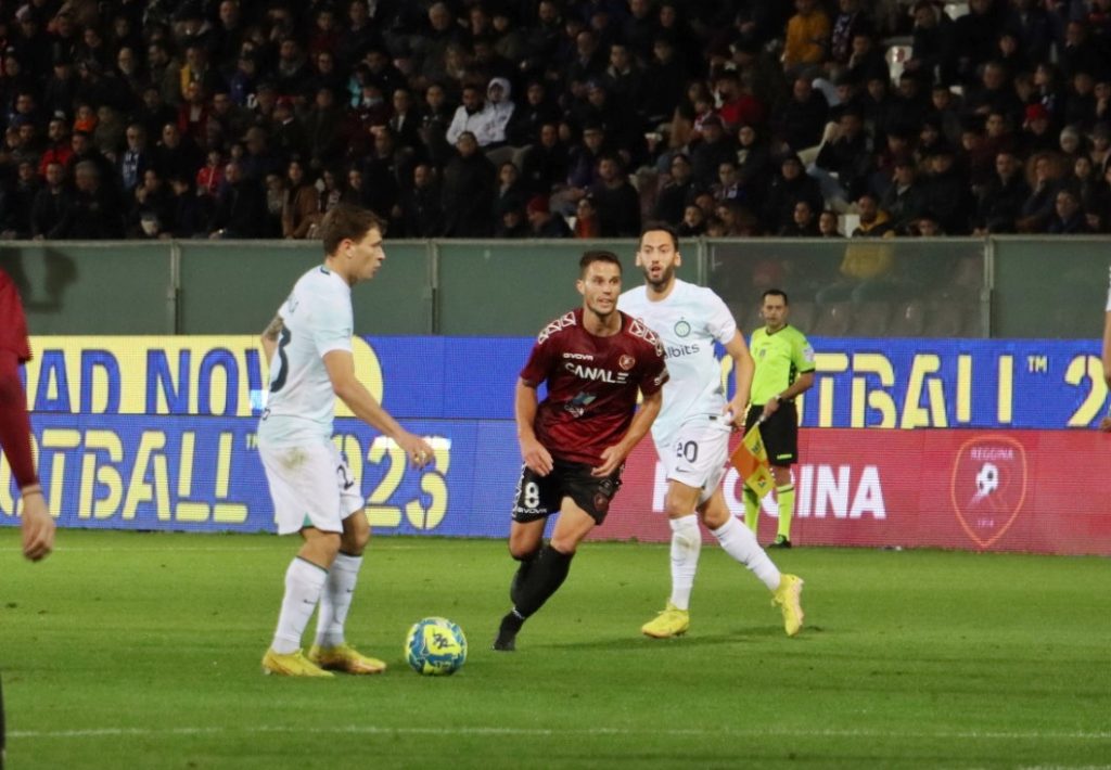 Reggina-Inter Barella Crisetig Calhanoglu