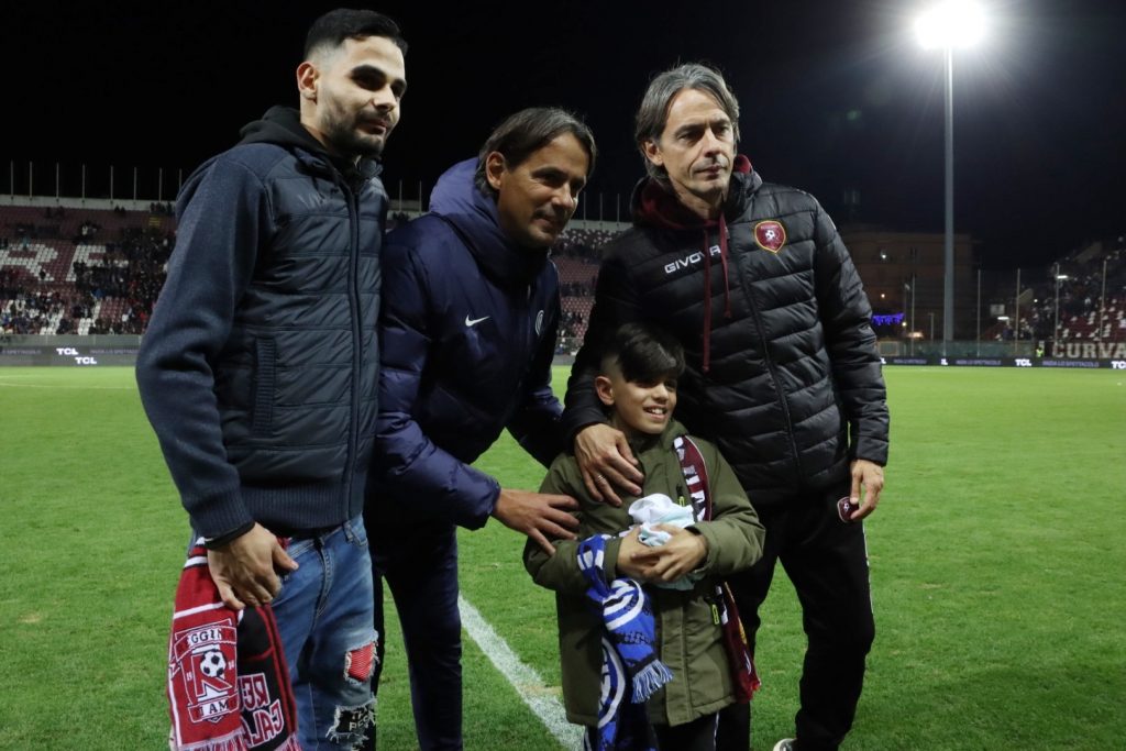 Reggina-Inter Simone e Filippo Inzaghi
