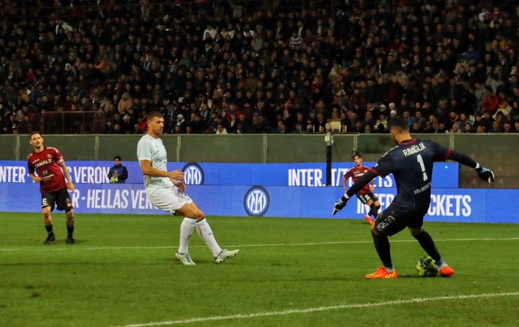 Reggina-Inter Dzeko e Ravaglia