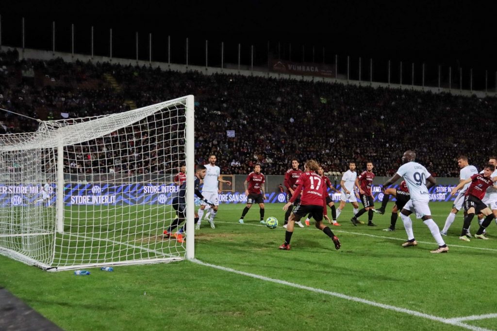 Reggina-Inter gol 0-1 Dzeko