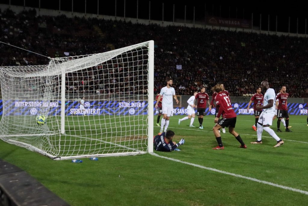 Reggina-Inter gol 0-1 Dzeko