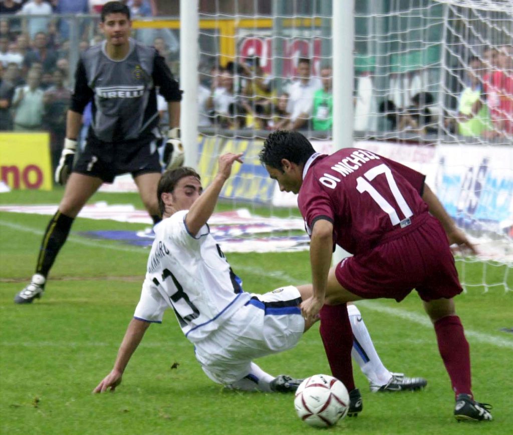 Reggina-Inter Di Michele e Cannavaro