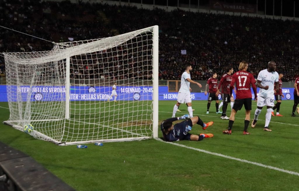 Reggina-Inter gol 0-1 Dzeko