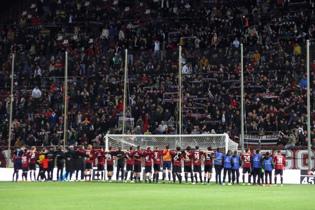 Reggina-Inter coro curva sud tifosi granillo