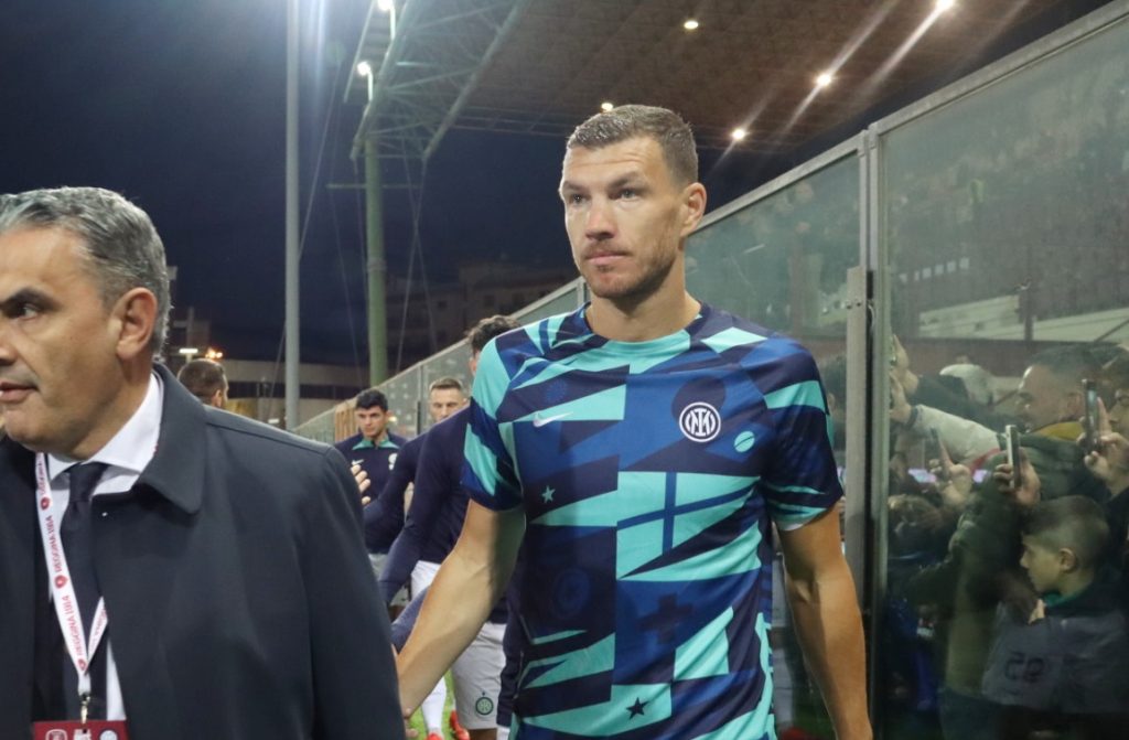 Reggina-Inter prepartita Dzeko