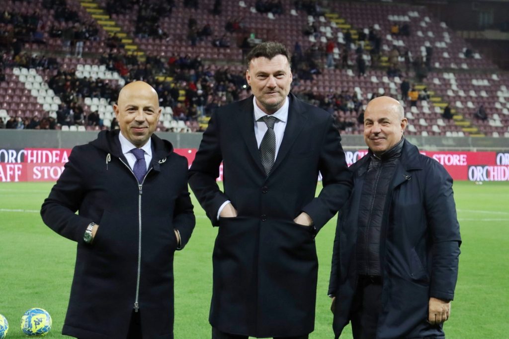 Reggina-Inter prepartita Ferraro e Taibi